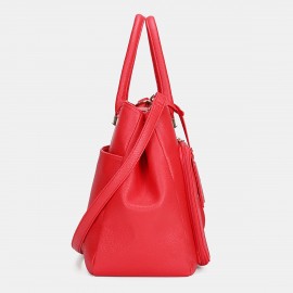 Women Design 15.6inch Laptop Solid Handbag Multifunction Crossbody Bag