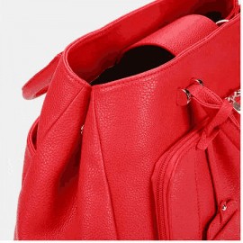 Women Design 15.6inch Laptop Solid Handbag Multifunction Crossbody Bag