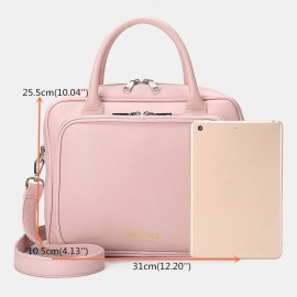 Women Designer Multifunction Multi-pocket Waterproof  Travel Laptop Bag Briefcase Business Handbag Crossbody Bag