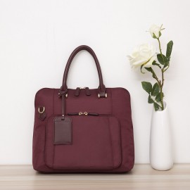 Women Designer Waterproof Solid Handbag Multifunction Crossbody Bag