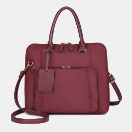 Women Designer Waterproof Solid Handbag Multifunction Crossbody Bag