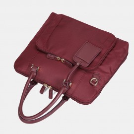 Women Designer Waterproof Solid Handbag Multifunction Crossbody Bag