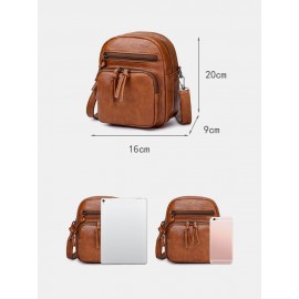 Women Earphone Hole Anti-theft Crossbody Bag Shoulder Bag