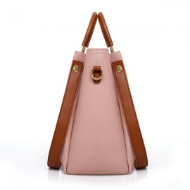 Women Faux Leather Four-piece Set Handbag Shoulder Bag Clutch Bag