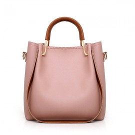 Women Faux Leather Four-piece Set Handbag Shoulder Bag Clutch Bag