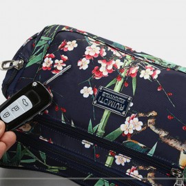 Women Floral Large Capacity Waterproof Casual Crossbody Bag Shoulder Bag