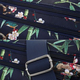 Women Floral Large Capacity Waterproof Casual Crossbody Bag Shoulder Bag