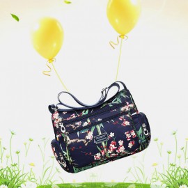 Women Floral Large Capacity Waterproof Casual Crossbody Bag Shoulder Bag