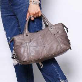 Women Genuien Leather Tote Bag High-End Crossbody Leather Bag