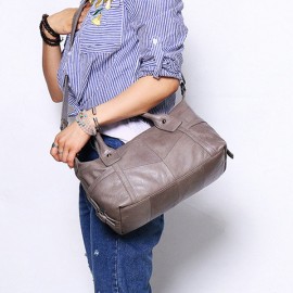 Women Genuien Leather Tote Bag High-End Crossbody Leather Bag