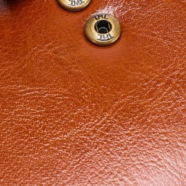 Women Genuine Leather RFID Anti Theft Oil Wax 6.3 Inch Phone Long Wallet Purse