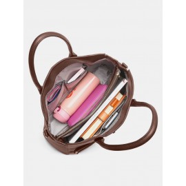 Women Handbag Solid Multifunction Crossbody Bag