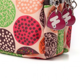 Women Lady Triple Zip Wallet Purse Long Handbag Clutch Bag Phone Case Card Key