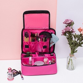Women Large Capacity Makeup Brush Bag Comestic Bag