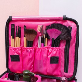 Women Large Capacity Makeup Brush Bag Comestic Bag