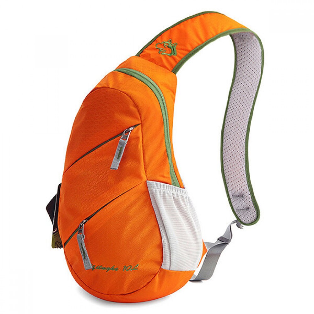Women Men Nylon Lightweight Chest Bag Shoulder Bags Crossbody Bags