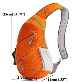 Women Men Nylon Lightweight Chest Bag Shoulder Bags Crossbody Bags