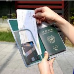 Women Men Outdoor Boarding Must-have Passport Bag Clutches Bag Travel Bag