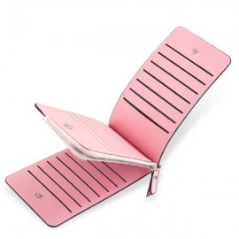 Women Microfiber Leather Multi-Card Slots Wallet Card Holders Phone Bag
