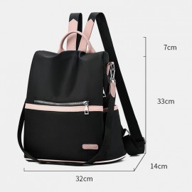 Women Multi-Carry Waterproof Anti Theft Shoulder Bag Backpack
