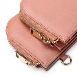 Women Multi-Slot Comestic Crossbody Bag Mini Phone Bag