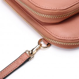 Women Multi-Slot Comestic Crossbody Bag Mini Phone Bag