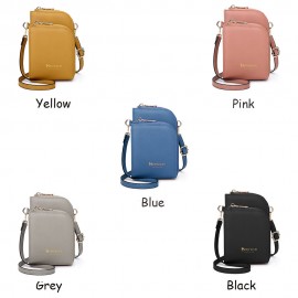 Women Multi-Slot Comestic Crossbody Bag Mini Phone Bag
