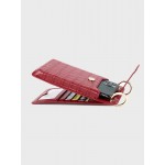 Women Multi-card Slots Alligator Pattern Print 6.5 Inch Phone Bag Crossbody Bag