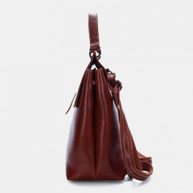 Women Multi-pocket Large Capacity Multi-carry Anti-theft Backpack Handbag Shoulder Bag