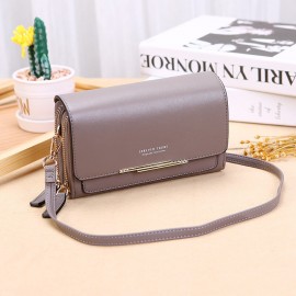 Women Multifunction Multi-Layers Card Case Crossbody Bag Phone Bag