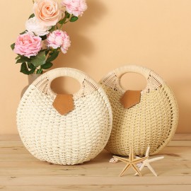 Women Nest Tote Handbag Summer Beach Bags Woman Straw Bags Women’s Handbag Rattan Bag