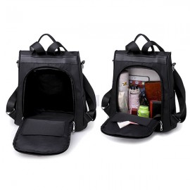 Women Nylon Anti theft Water-resistant Large Capacity Backpack Casual Shoulder Bag
