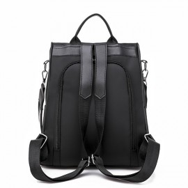 Women Nylon Anti theft Water-resistant Large Capacity Backpack Casual Shoulder Bag