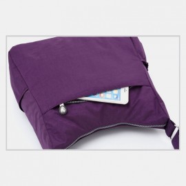 Women Nylon Large Capacity Waterproof Travel Shoulder Bag Crossbody Bag