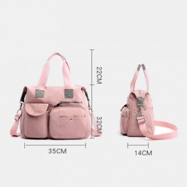 Women Nylon Waterproof Large Capacity Handbag Shoulder Bag Crossbody Bags