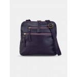 Women PU Leather Multi-pocket Vintage Crossbody Bag Shoulder Bag