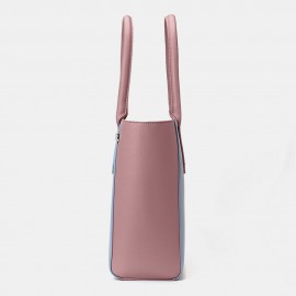 Women Patchwork Multifunction Multi-pocket 13.3 Inch Laptop Key Handbag Shoulder Bag