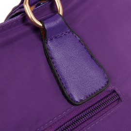 Women Plain Nylon Six-piece Set Handbag Shoulder Bag Clutch Bag
