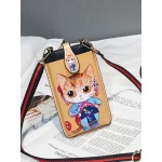 Women Print 6.5 Inch Phone Bag Crossbody Bag