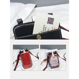 Women Print 6.5 Inch Phone Bag Crossbody Bag