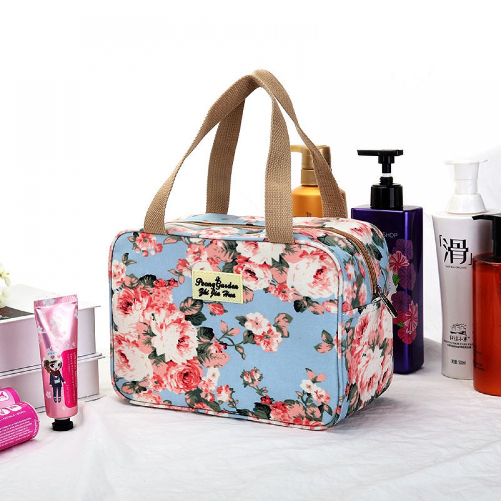 Women Print Nylon Waterproof Travel Bag Swim Wash Storage Bag