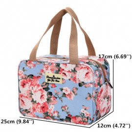 Women Print Nylon Waterproof Travel Bag Swim Wash Storage Bag