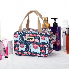 Women Print Nylon Waterproof Travel Bag Swim Wash Storage Bag