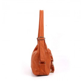 Women Retro Chain PU Leather Tassel Pendant Handbag Backpack Shoulder Bag