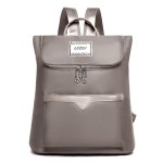 Women Solid Backpack Casual School Bag Leisure Shoulder Bag