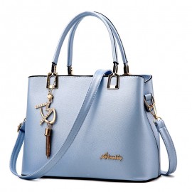 Women Solid Large Capacity Casual Crossbody Bag Shoulder Bag