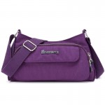 Women Solid Waterproof Bag Casual Crossbody Bag