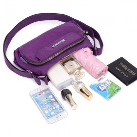 Women Solid Waterproof Bag Casual Crossbody Bag