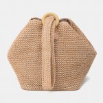 Women Travel Summer Beach Large Capacity Straw Handbag Shoulder Bag