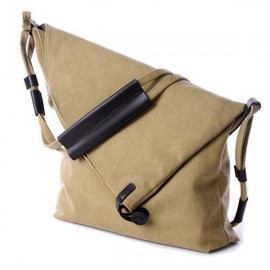 Women Vintage Canvas Casual Large Capacity Crossbody Bags Leisure Retro Shoulder Bags